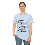 1989 240SX Car Illustration T-Shirt | JDM Coupe Side Front Rear