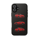 Red 370Z Sports Coupe Tough Phone Case for JDM Enthusiasts