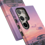 Silver Hakosuka Skyline Mirror Lake Tough Phone Case