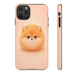 Pomeranian Kawaii Puffball Chibi Pet Dog Art Tough Phone Case