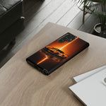 Z06 C8 Phone Case, Orange Racing Livery Studio Cover