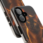 Burmese Golden Sable Portrait Art Tough Phone Case