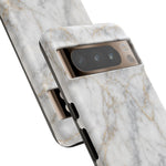 White Marble Pattern Phone Case | Tough Cover
