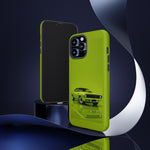 Green Cuda Muscle Car phone case for Gear Heads