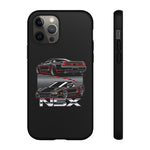 NSX Dual View Black Red JDM Sports Car Tough Phone Case Gift