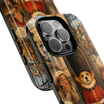Corgi Royal Guard phone case | Cute British corgi soldier illustration