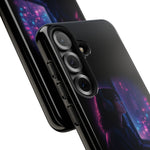Girl at Window Night Cityphone Case | Tough Case