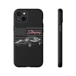 C3 Stingray Phone Case Black Sports Car Tough Cover Gift