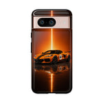 Z06 C8 Phone Case, Orange Racing Livery Studio Cover