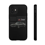 Z28 Camaro Phone Case Classic Muscle Car Patriotic Tough Cover Gift Art