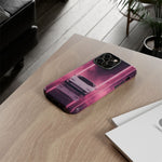 Countach Neon Wedge Phone Case Retro Supercar Tough Case