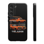 1969 GTO Judge Orange Muscle Car Tough Phone Case Cover Gift
