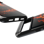 Black Charger Classic Muscle Flames Tough Phone Case Cover Gift