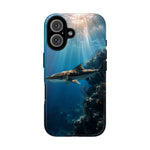 Cobia Reef Phone Case, Shaft of Light Ocean Fishing Tough Cover