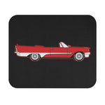 Red Classic Convertible Car 1957 DeSoto Mouse Pad | Automobile Desk Mat