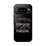 NSX Dual View Black Red JDM Sports Car Tough Phone Case Gift
