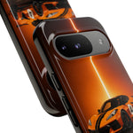 Z06 C8 Phone Case, Orange Racing Livery Studio Cover
