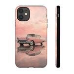 1957 Chevy Bel Air Blush Cream Tough Phone Case for Classic Car Fans