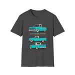 Vintage 1964 Chevy C10 Pickup Truck T-Shirt | Classic Lowrider Illustration