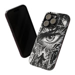 Manga Speed Lines Art Tough Phone Case