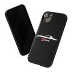 1970 Camaro Z28 White Silhouette Tough Phone Case Cover Gift