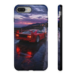 F40 Legendary Supercar Prancing Red Speed Art Tough Phone Case