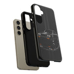 Grand National Phone Case, Black 87 Muscle Car Stripe Studio Cover