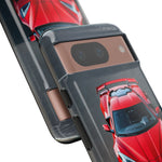 Red C8 Z06 Track Wing Tough Phone Case Cover Gift Art