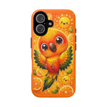 Sun Conure Kawaii Citrus Art Tough Phone Case