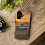 73 Chevy C10 Square body Truck Two-Tone Sunrise Tough Phone Case