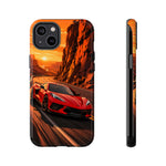 Red C8 Desert Canyon Sunset Phone Case Tough Case