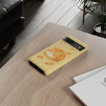Orange Tabby Loaf Kawaii Chibi Pet Cat Art Tough Phone Case