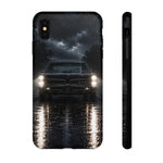 Vintage Muscle Car in Rain 1966 GTO phone case | Tough Cases