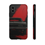 1968 Charger Triple Black Muscle Car Tough Phone Case