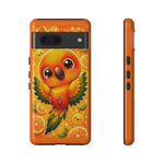Sun Conure Kawaii Citrus Art Tough Phone Case