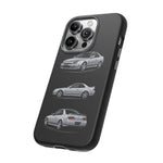 Silver Prelude Sports Coupe Tough Phone Case for JDM Fans