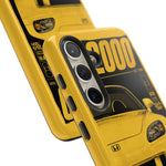 S2000 Spa Yellow Retro 90s JDM Car Tough Phone Case