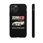 R34 Skyline GT-R JDM Rising Sun Tough Phone Case Cover Gift
