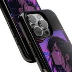 Melancholy Anime Girl Phone Case Vaporwave Tough Case