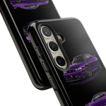 Purple R33 Skyline GTR JDM Sports Car Phone Case Tough Multi View
