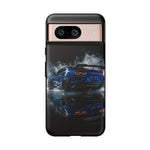 Camaro ZL1 Phone Case, Blue Track Smoke Studio Cover