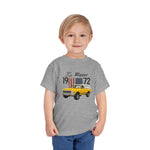 1972 K5 Blazer Toddler T-Shirt – Vintage USA Flag Off-Road Truck Design