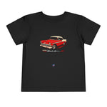 Toddler 1956 Red Bel Air Car T-Shirt Kids Vintage Classic Chevy Tee 2T-5T