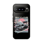 R34 Skyline GT-R Sakura Mountain JDM Tough Phone Case Gift