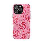 Candy Swirl Lollipop Art Tough Phone Case