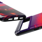 FD RX-7 Retro Sunset Sports Car Tough Case | Neon Vaporwave Beach Drive