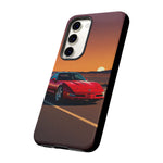 Red C4 ZR-1 King of the Hill Art Tough Phone Case