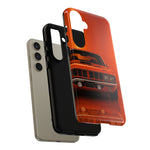 Orange Cuda Phone Case, 71 Classic Muscle Car Tough Cover