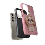 Shih Tzu Princess Kawaii Chibi Puppy Pet Dog Art Tough Phone Case