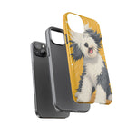 Sheepdog Hair Flip Phone Case Funny Dog Lover Gift